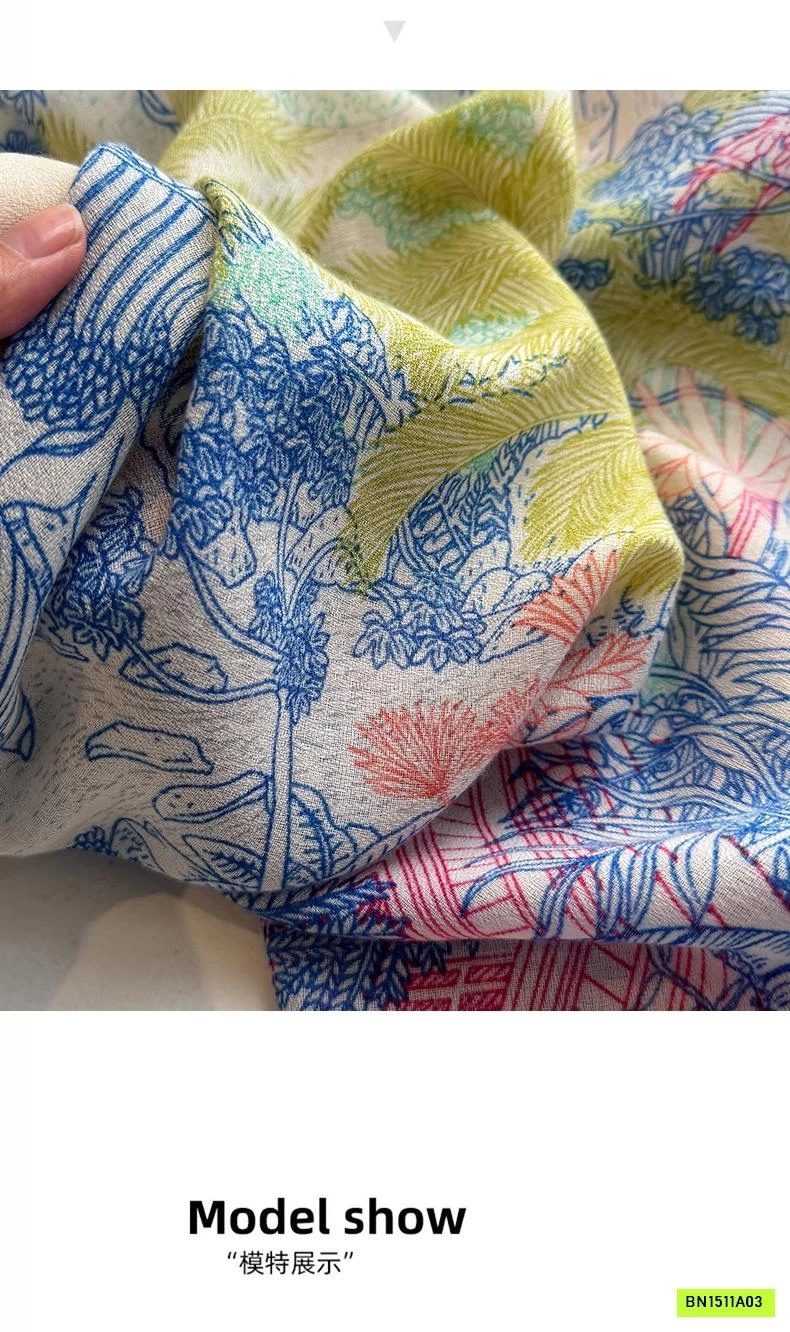 KHĂN VOAN HỌA TIẾT