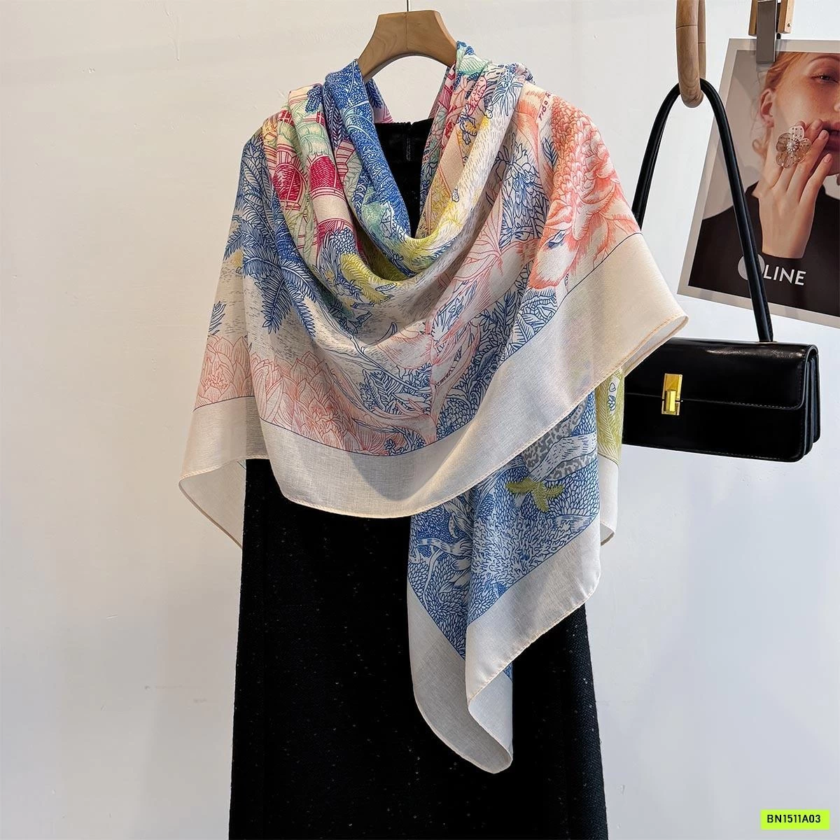 KHĂN VOAN HỌA TIẾT