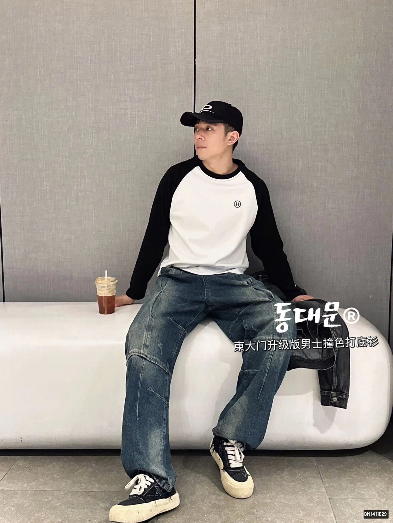 ÁO THUN NAM PHỐI MÀU TAY