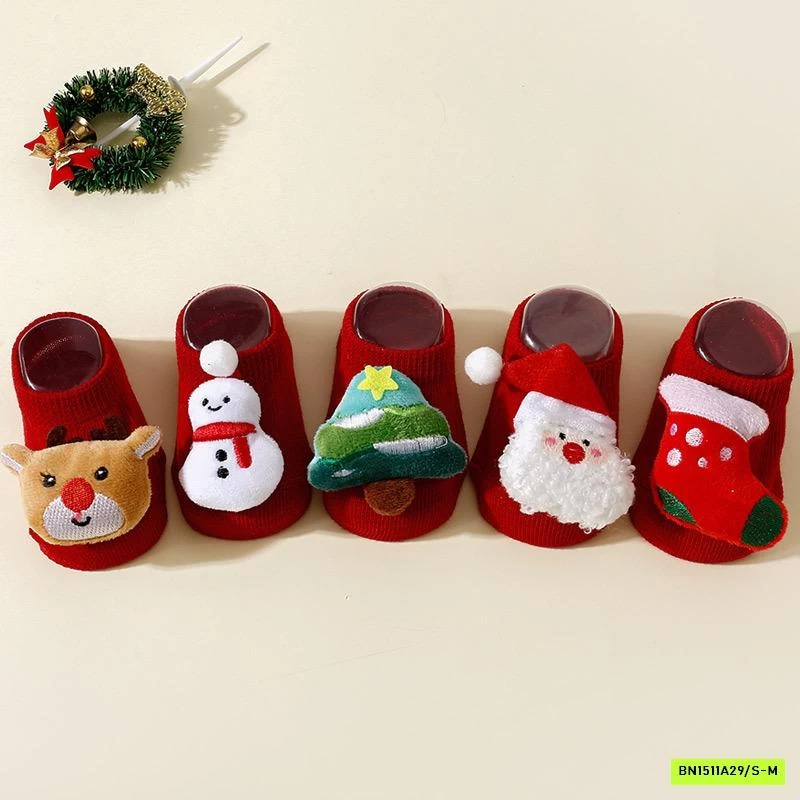 TẤT LƯỜI ĐỎ GIÁNG SINH CHO BÉ