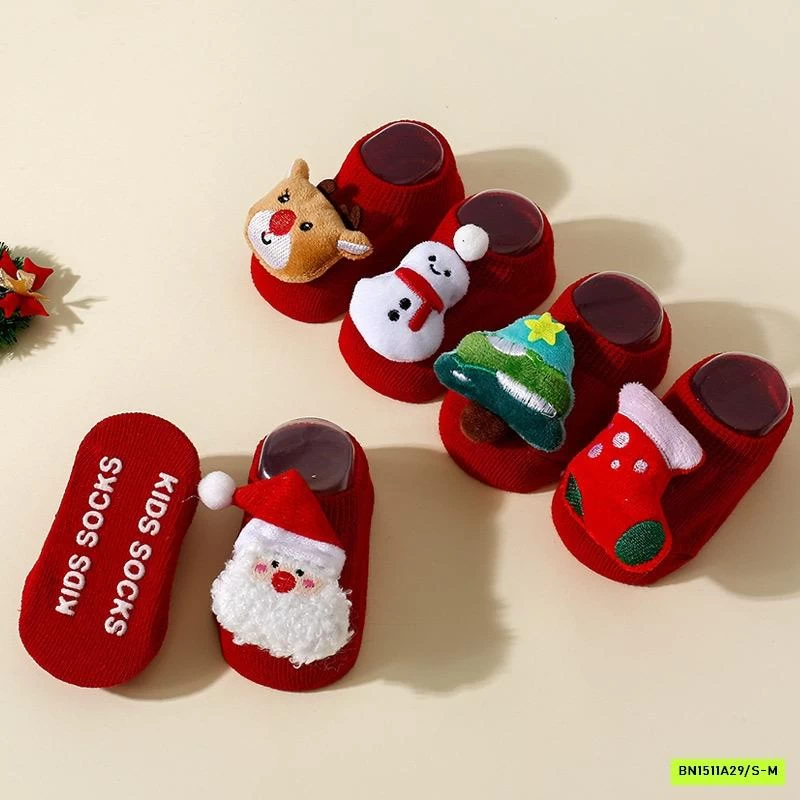 TẤT LƯỜI ĐỎ GIÁNG SINH CHO BÉ