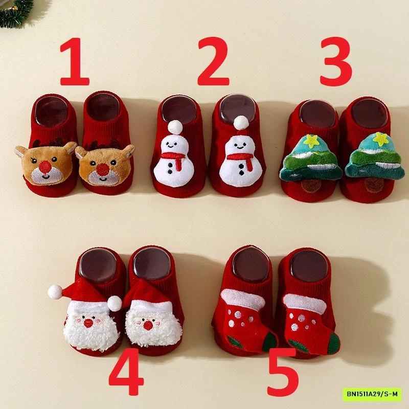 TẤT LƯỜI ĐỎ GIÁNG SINH CHO BÉ