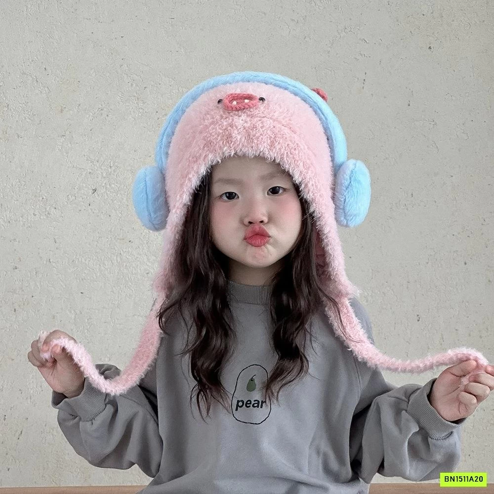 MŨ LÔNG THÚ CƯNG GIẢ TAI NGHE