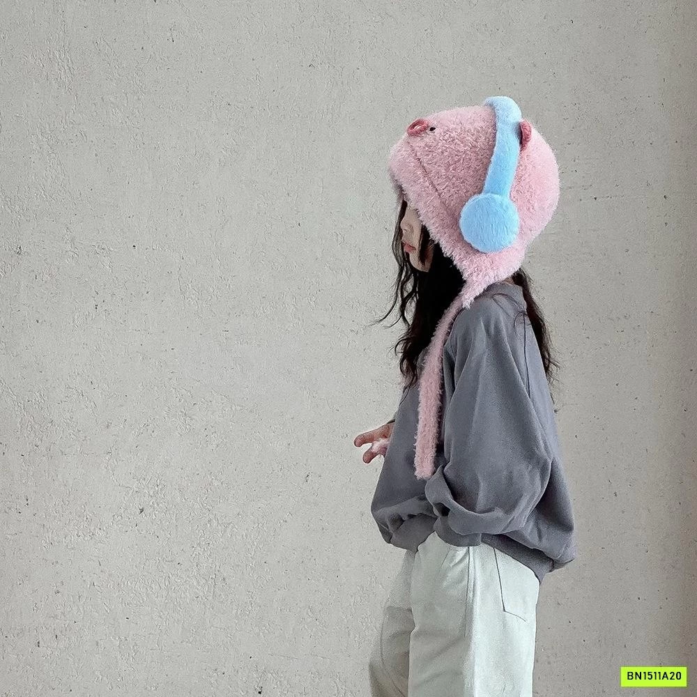 MŨ LÔNG THÚ CƯNG GIẢ TAI NGHE