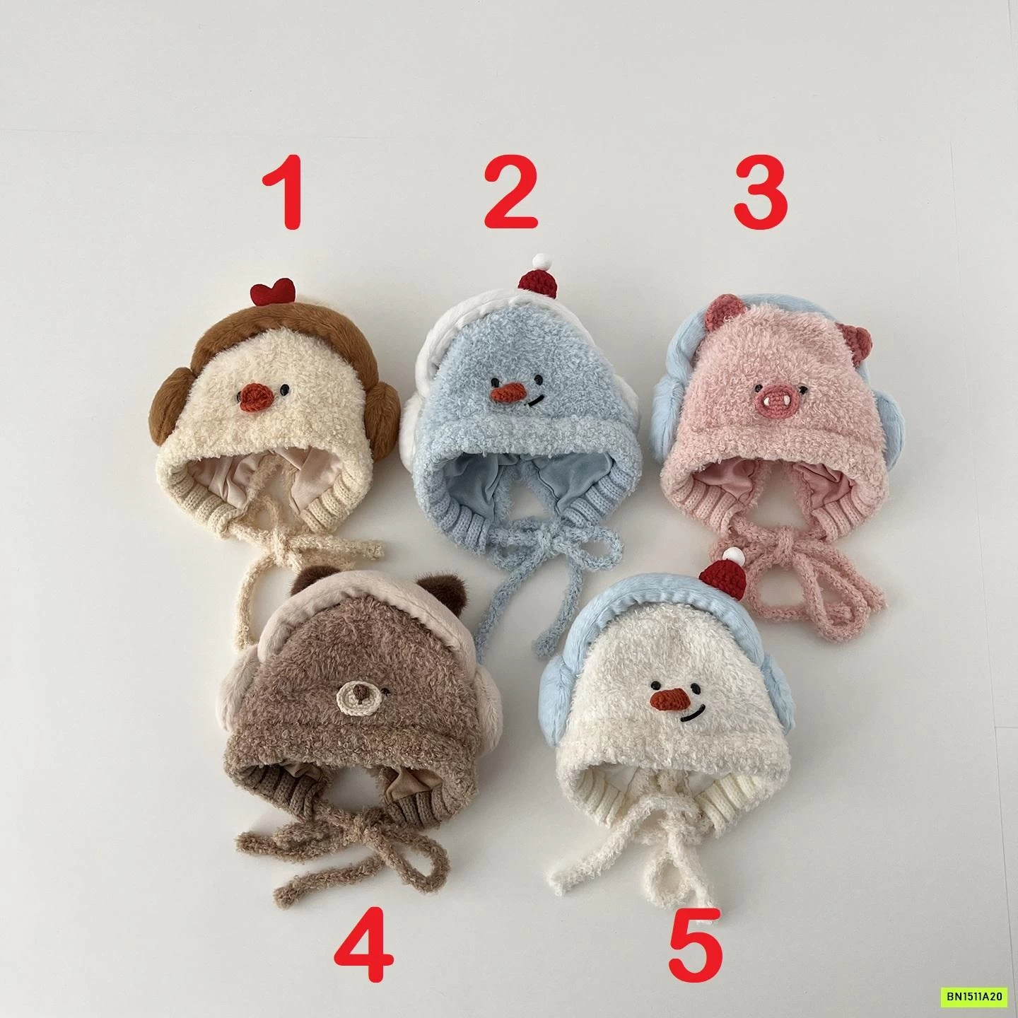 MŨ LÔNG THÚ CƯNG GIẢ TAI NGHE