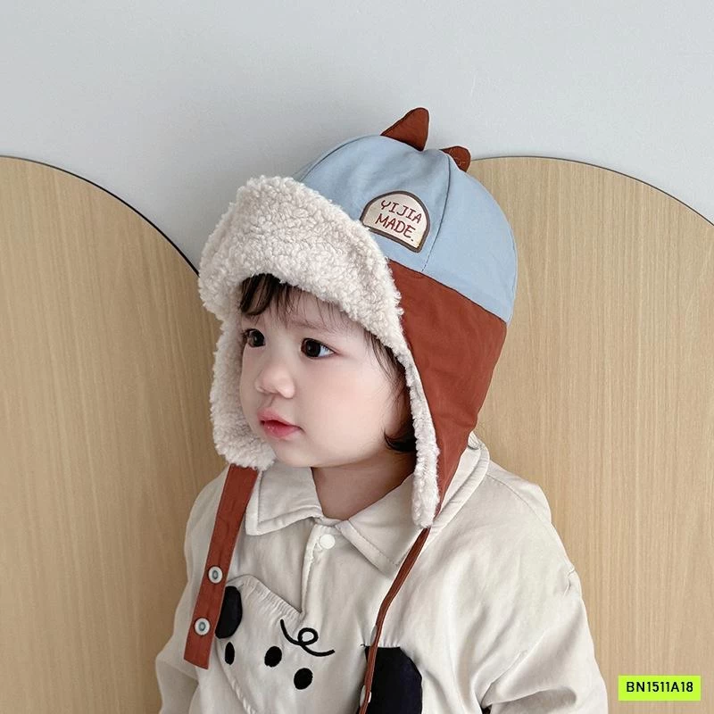 MŨ PHI CÔNG KHỦNG LONG LÓT LÔNG CỪU