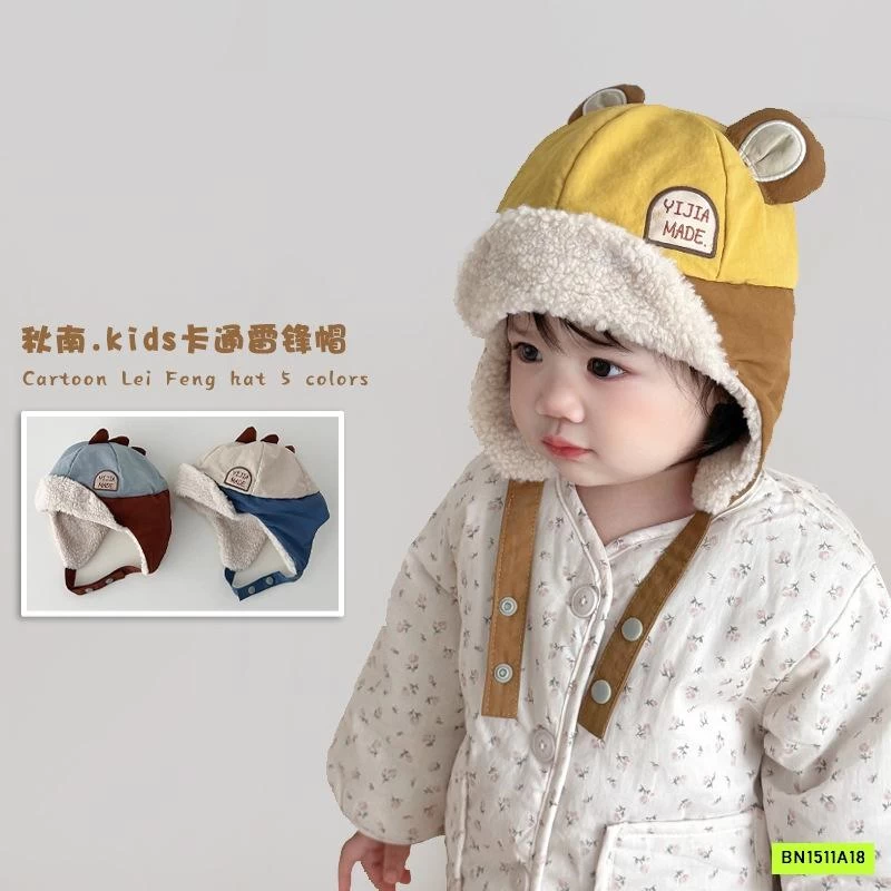 MŨ PHI CÔNG KHỦNG LONG LÓT LÔNG CỪU