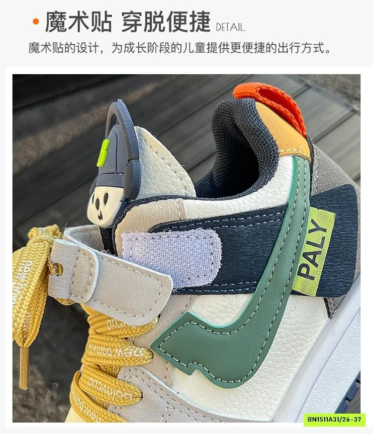 GIÀY GẤU THỂ THAO CAO CỔ PHỐI MÀU