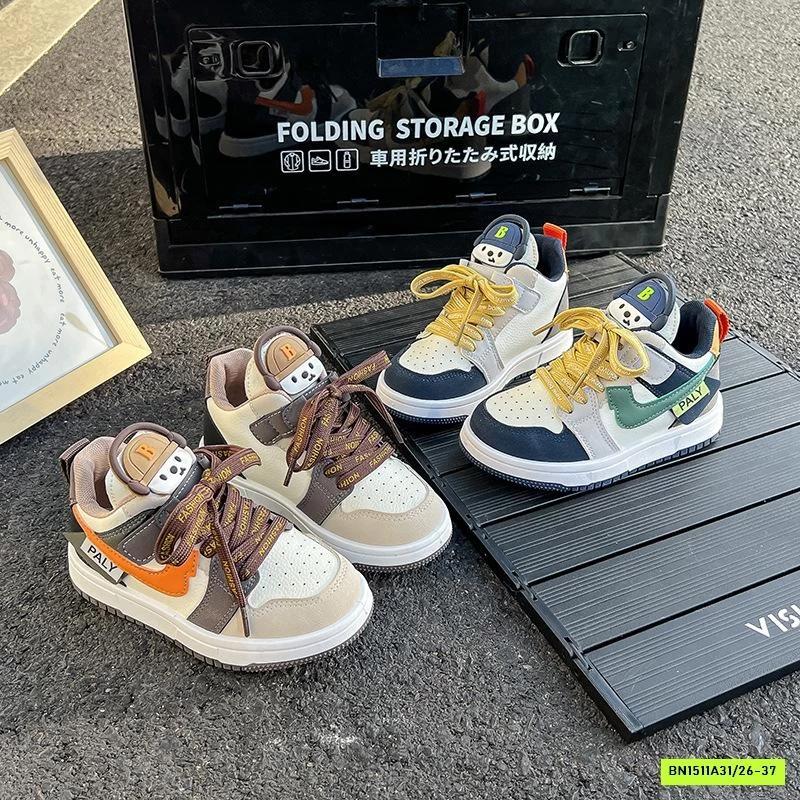 GIÀY GẤU THỂ THAO CAO CỔ PHỐI MÀU