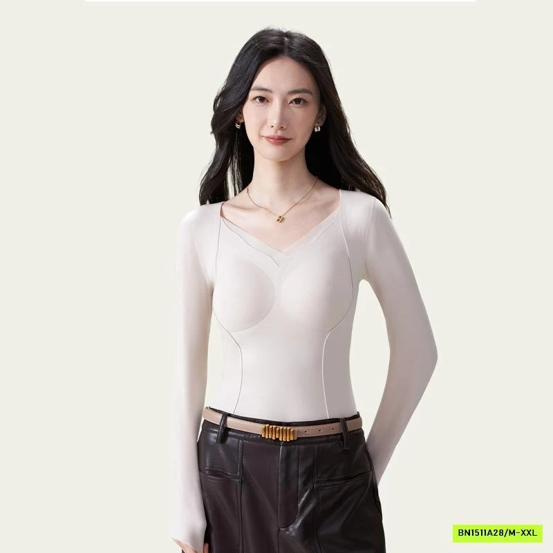 ÁO GIỮ NHIỆT LÓT NỈ KÈM BRA