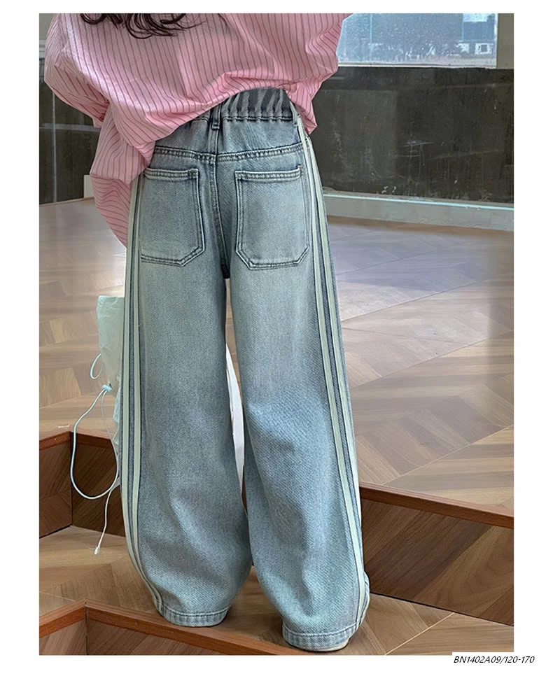 JEANS SUÔNG SỌC BÊN SZ ĐẠI