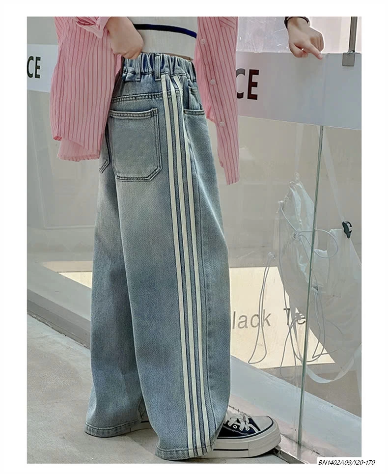 JEANS SUÔNG SỌC BÊN SZ ĐẠI