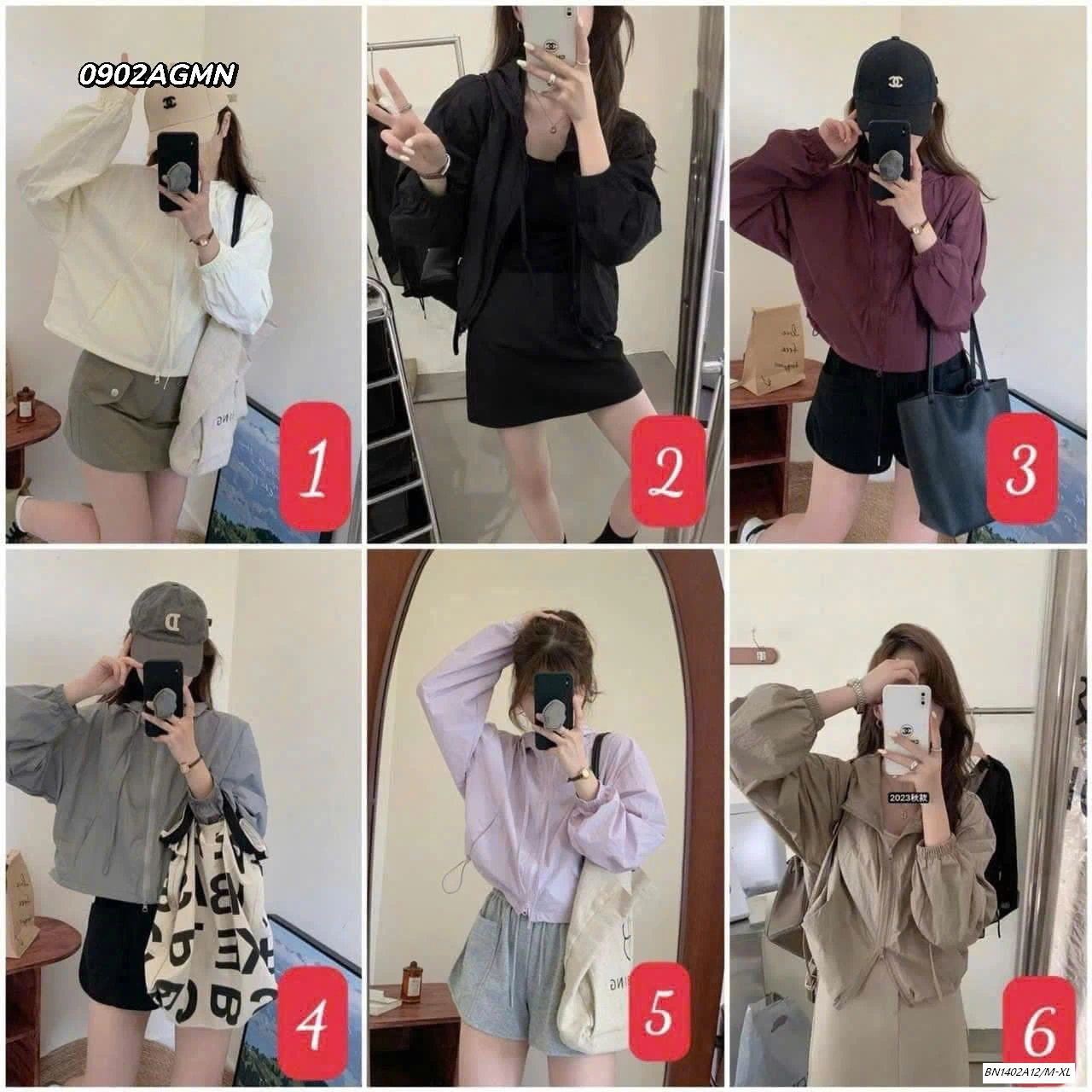 ÁO KHOÁC GIÓ CHỐNG NẮNG