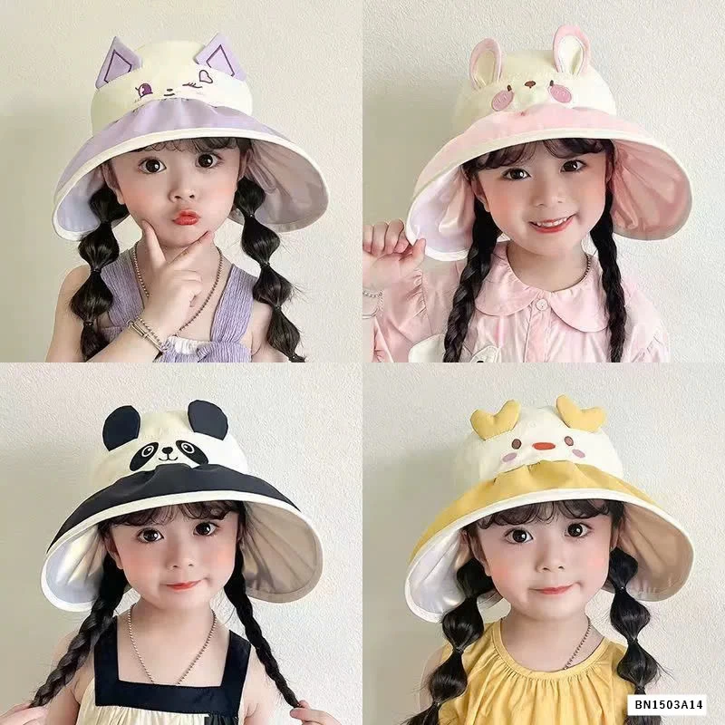 MŨ VÀNH RỘNG CHO BÉ