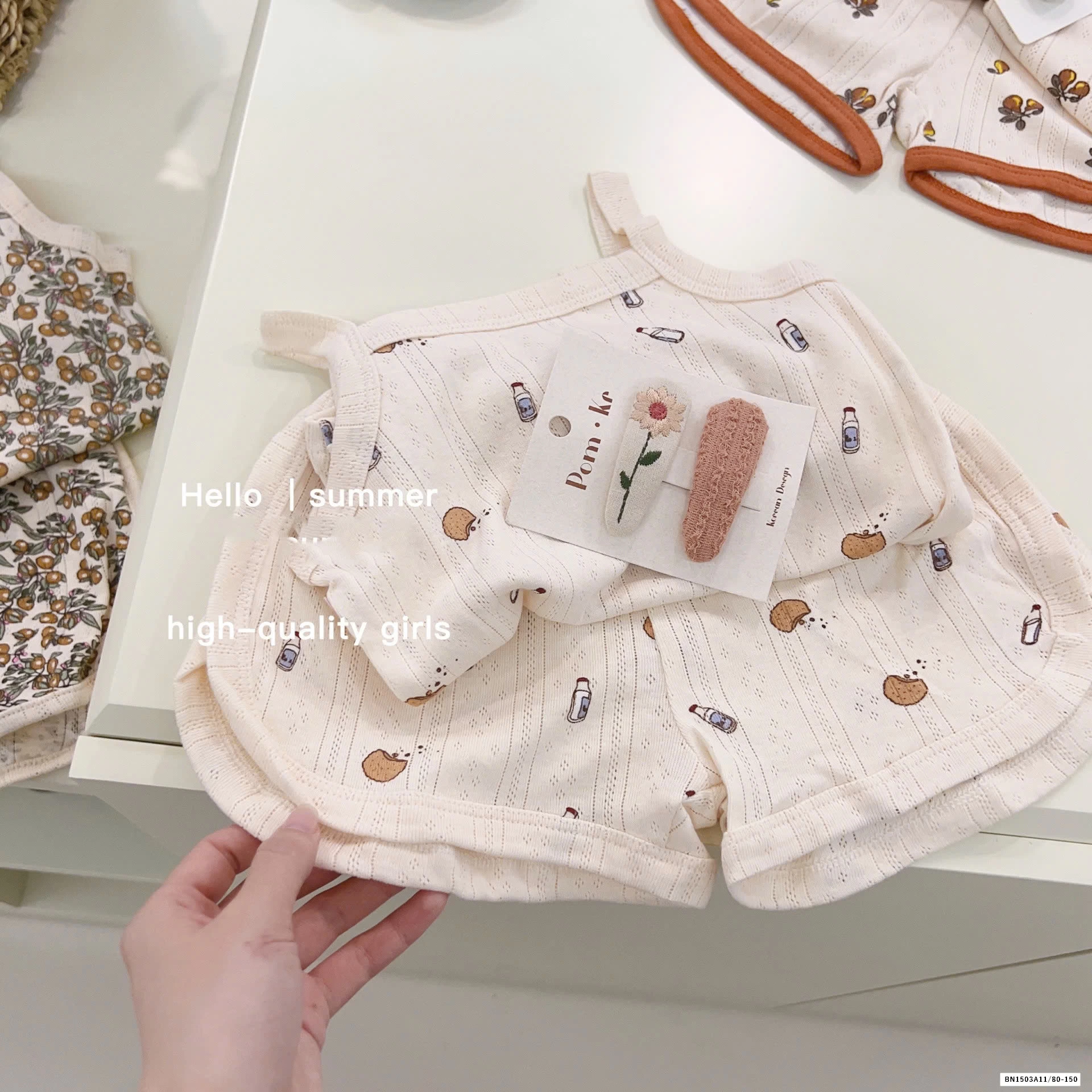 SÉT BỘ HOA NHÍ 2 DÂY