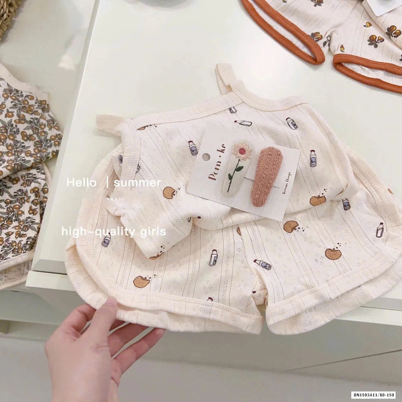 SÉT BỘ HOA NHÍ 2 DÂY