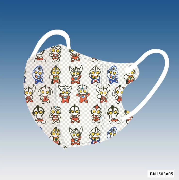 SET 50C KHẨU TRANG 3D SIÊU NHÂN