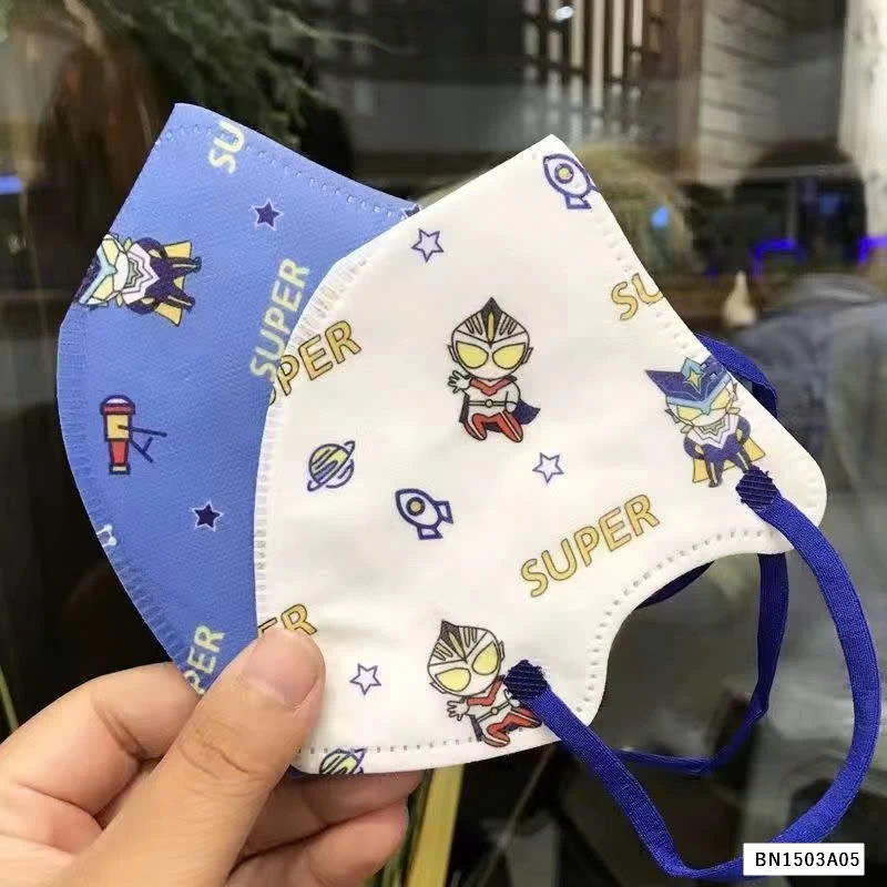 SET 50C KHẨU TRANG 3D SIÊU NHÂN