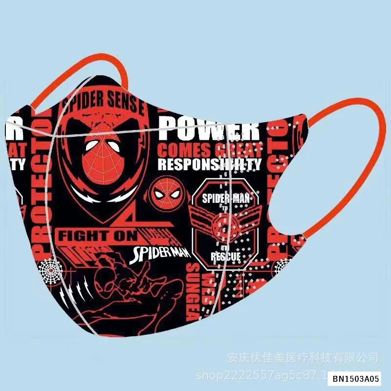 SET 50C KHẨU TRANG 3D SIÊU NHÂN