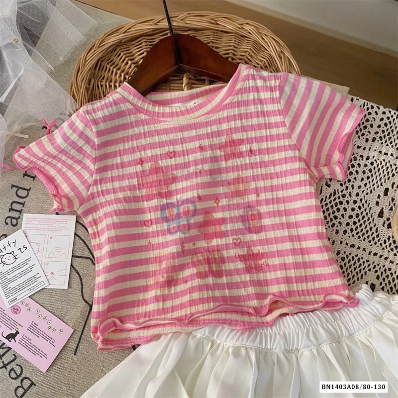 SÉT ÁO HỒNG MIX CV TRẮNG