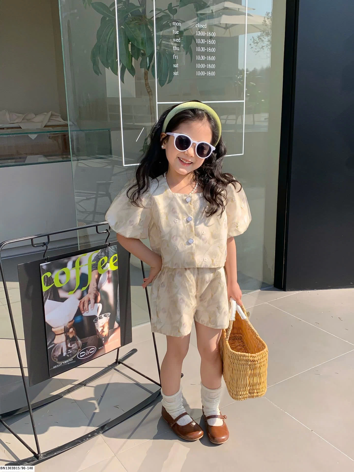 SÉT BỘ HOA CỘC TAY BÉ GÁI