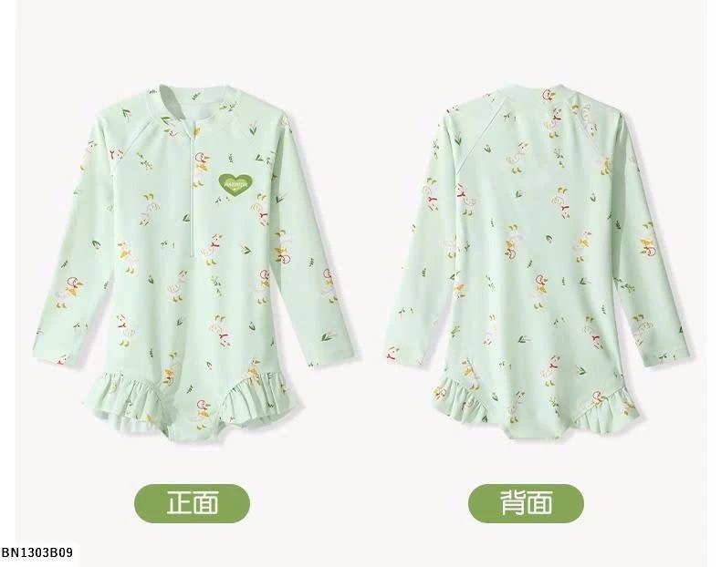 ÁO BƠI HOA BÉ GÁI