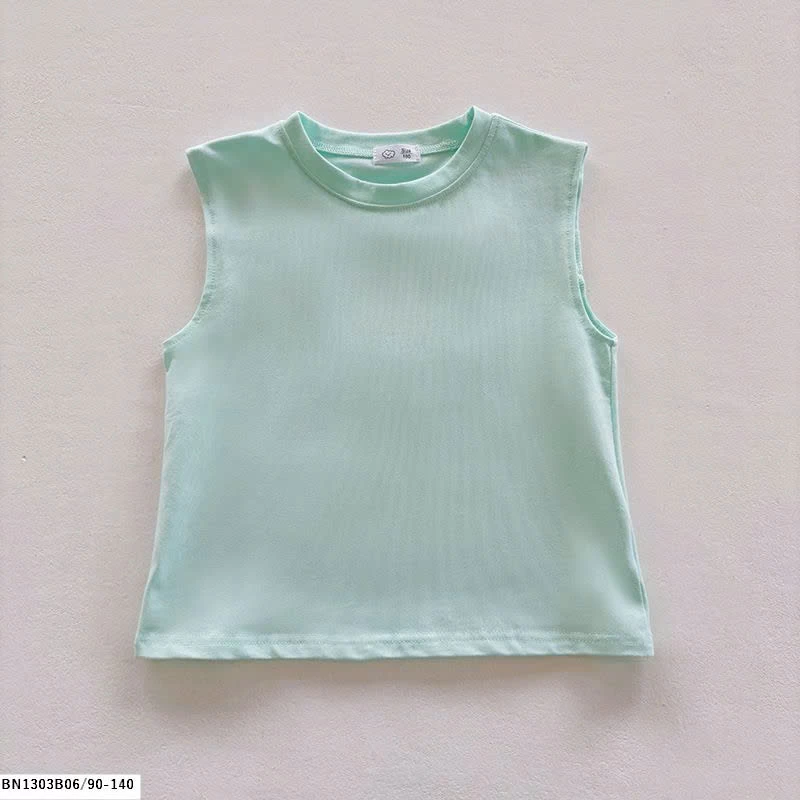 ÁO THUN SÁT NÁCH KHOÉT LƯNG TRƠN MÀU