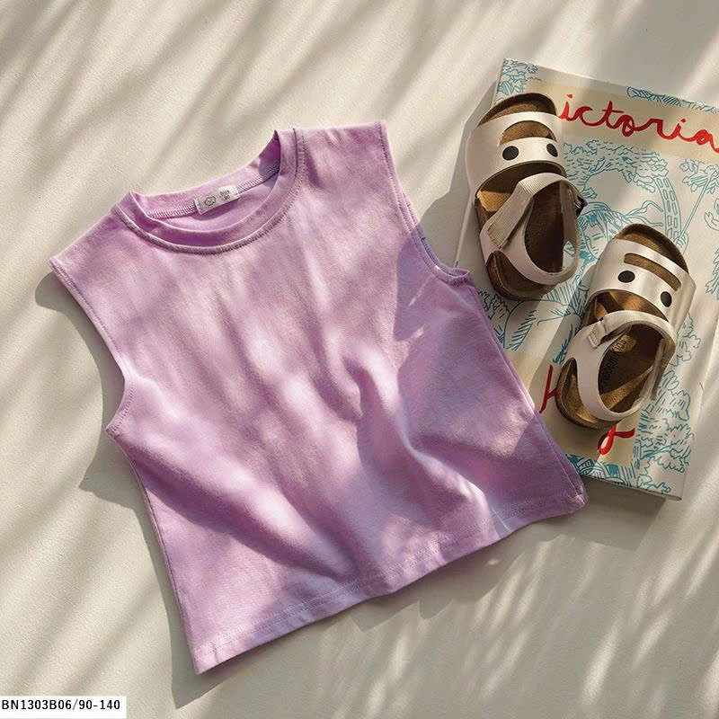 ÁO THUN SÁT NÁCH KHOÉT LƯNG TRƠN MÀU