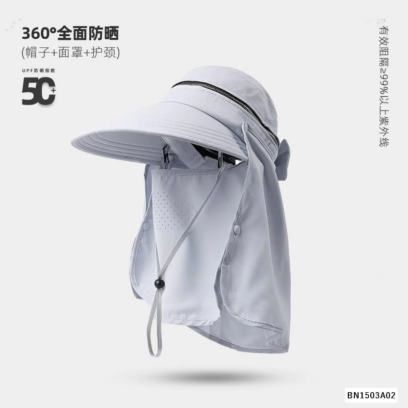 MŨ CHỐNG NẮNG KÈM KHẨU TRANG