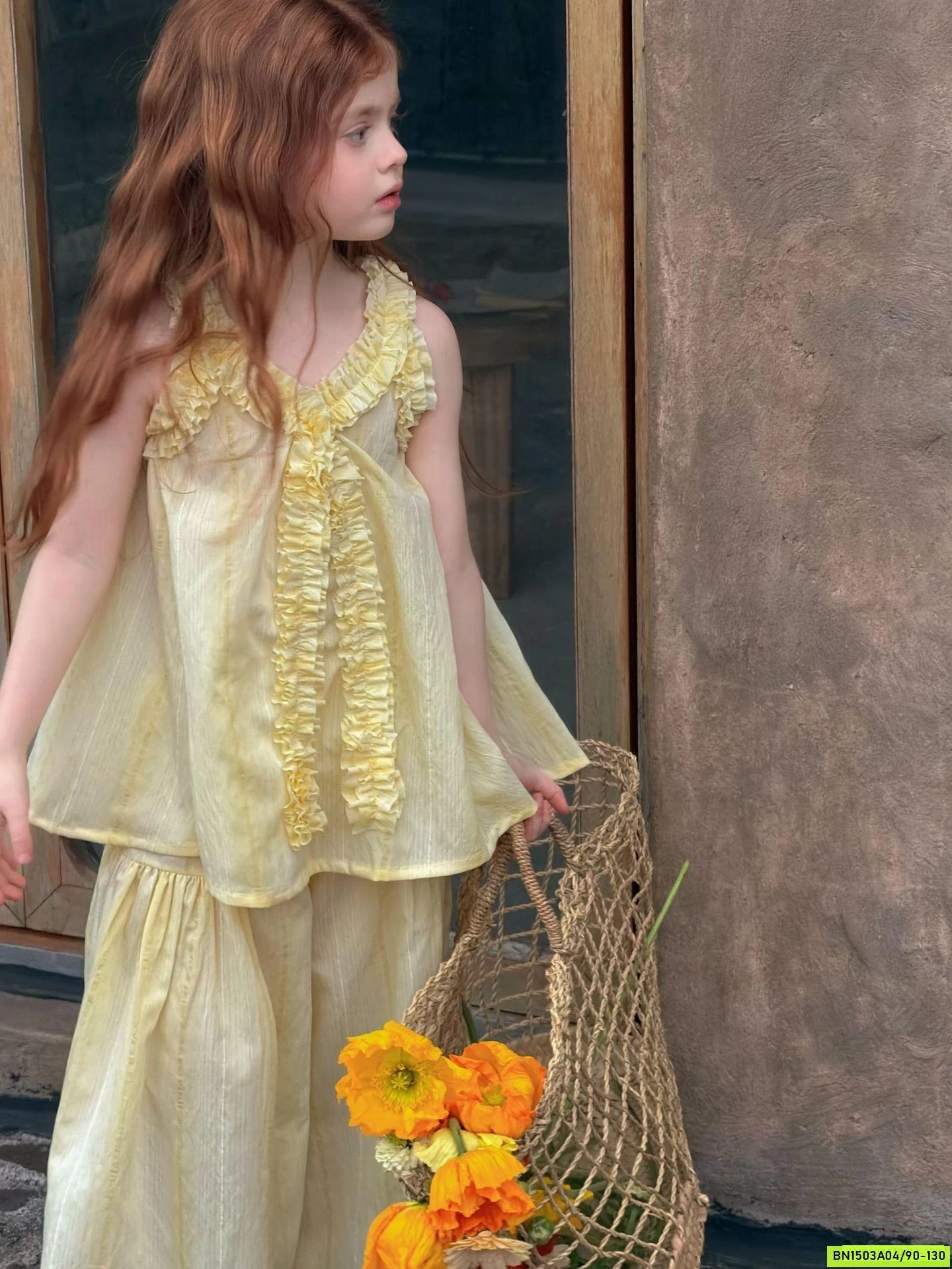 SÉT BABYDOLL VÀNG BÈO NHÚN OTALY