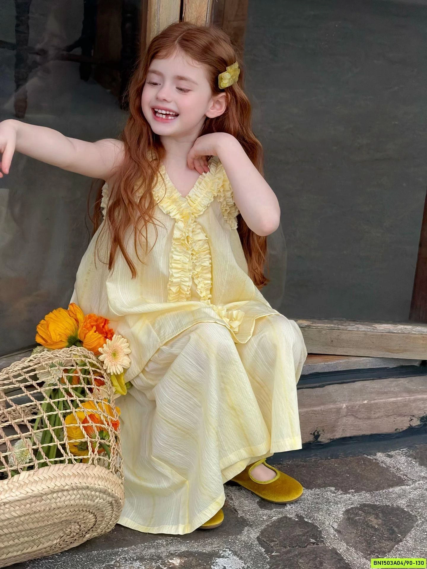 SÉT BABYDOLL VÀNG BÈO NHÚN OTALY