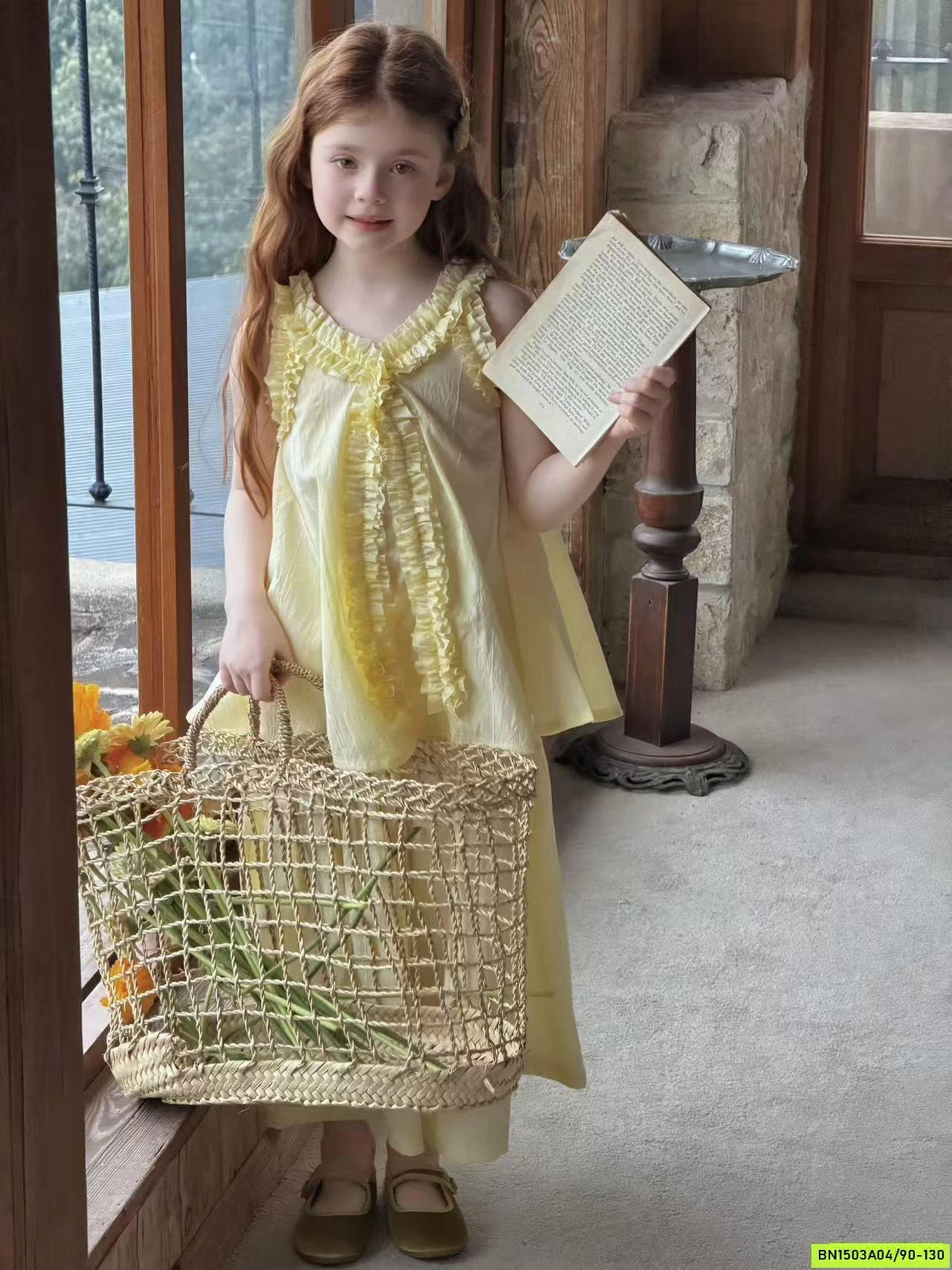 SÉT BABYDOLL VÀNG BÈO NHÚN OTALY