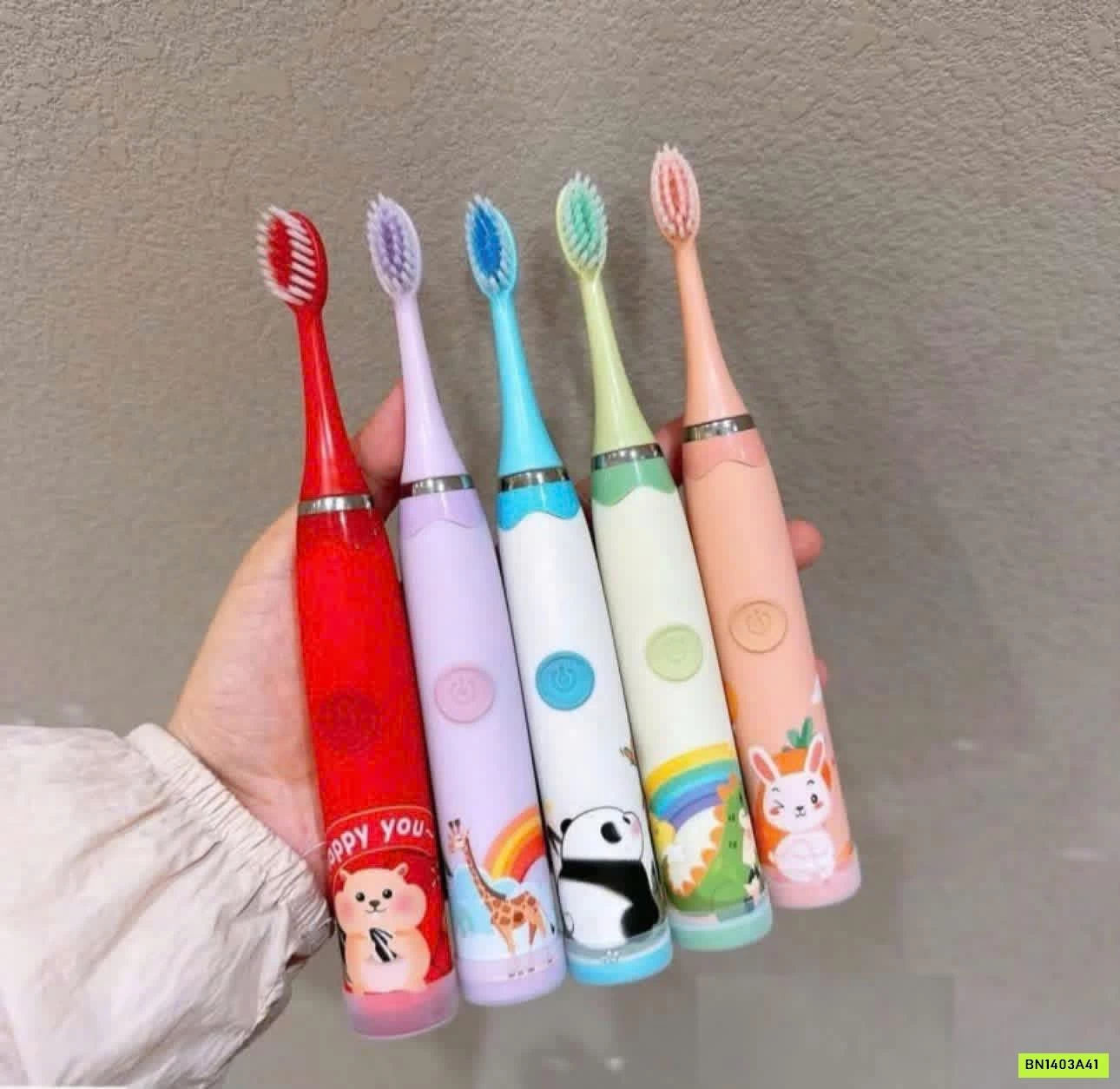 BÀN CHẢI ĐIỆN CHO BÉ SIÊU XỊN