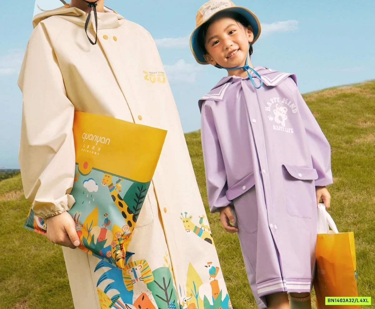 ÁO MƯA SIÊU NHẸ TRẺ EM