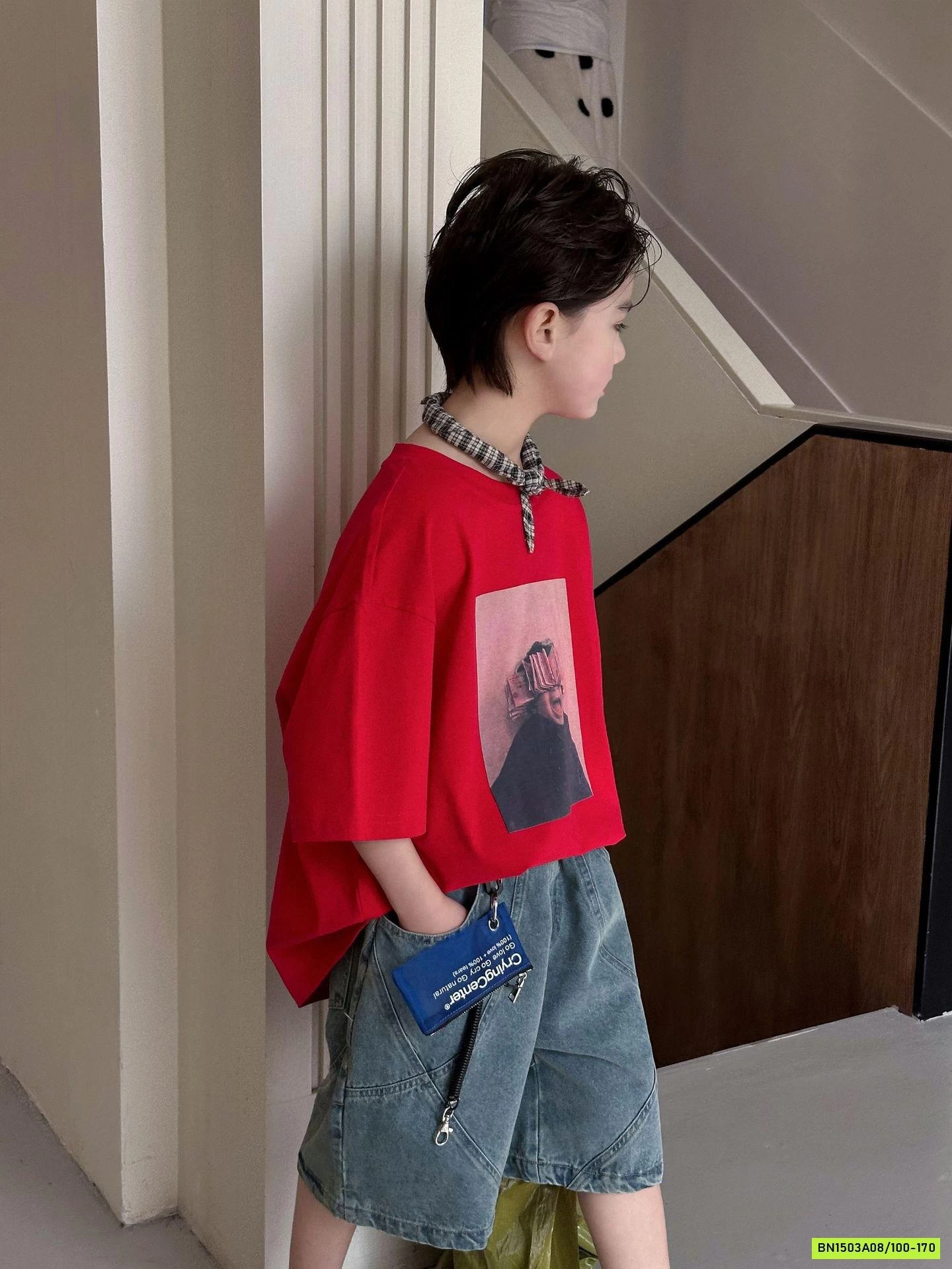 ÁO THUN IN HÌNH BÉ TRAI