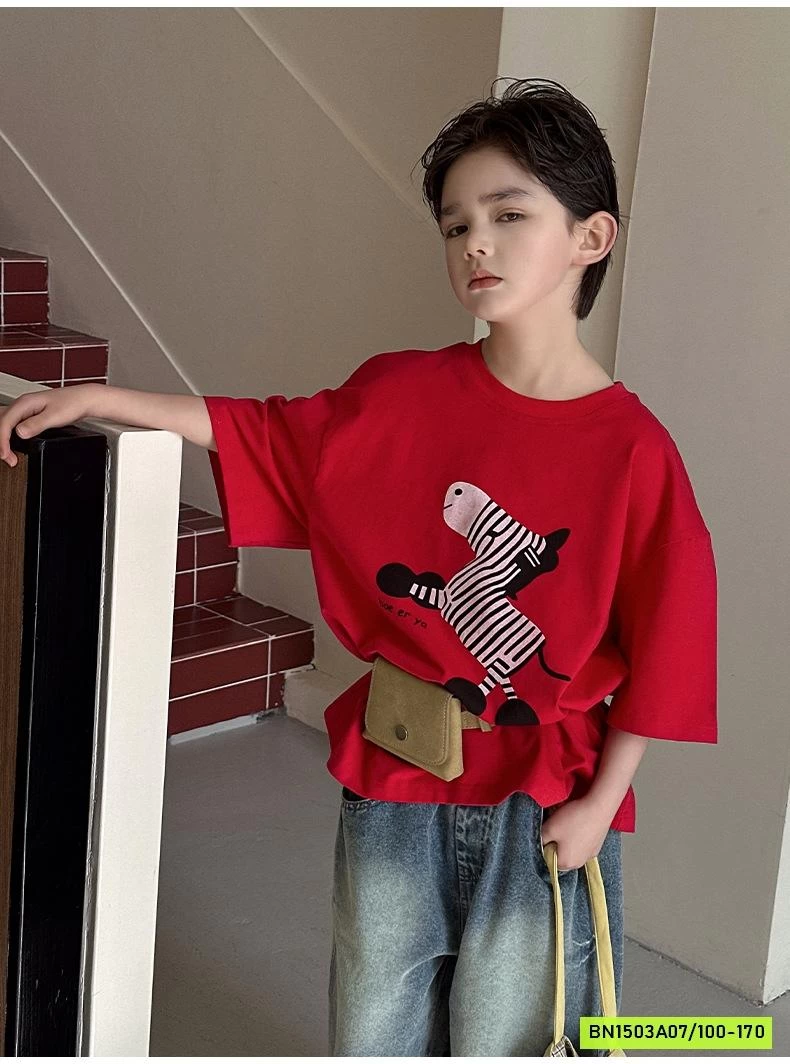 ÁO THUN ĐỎ NGỰA