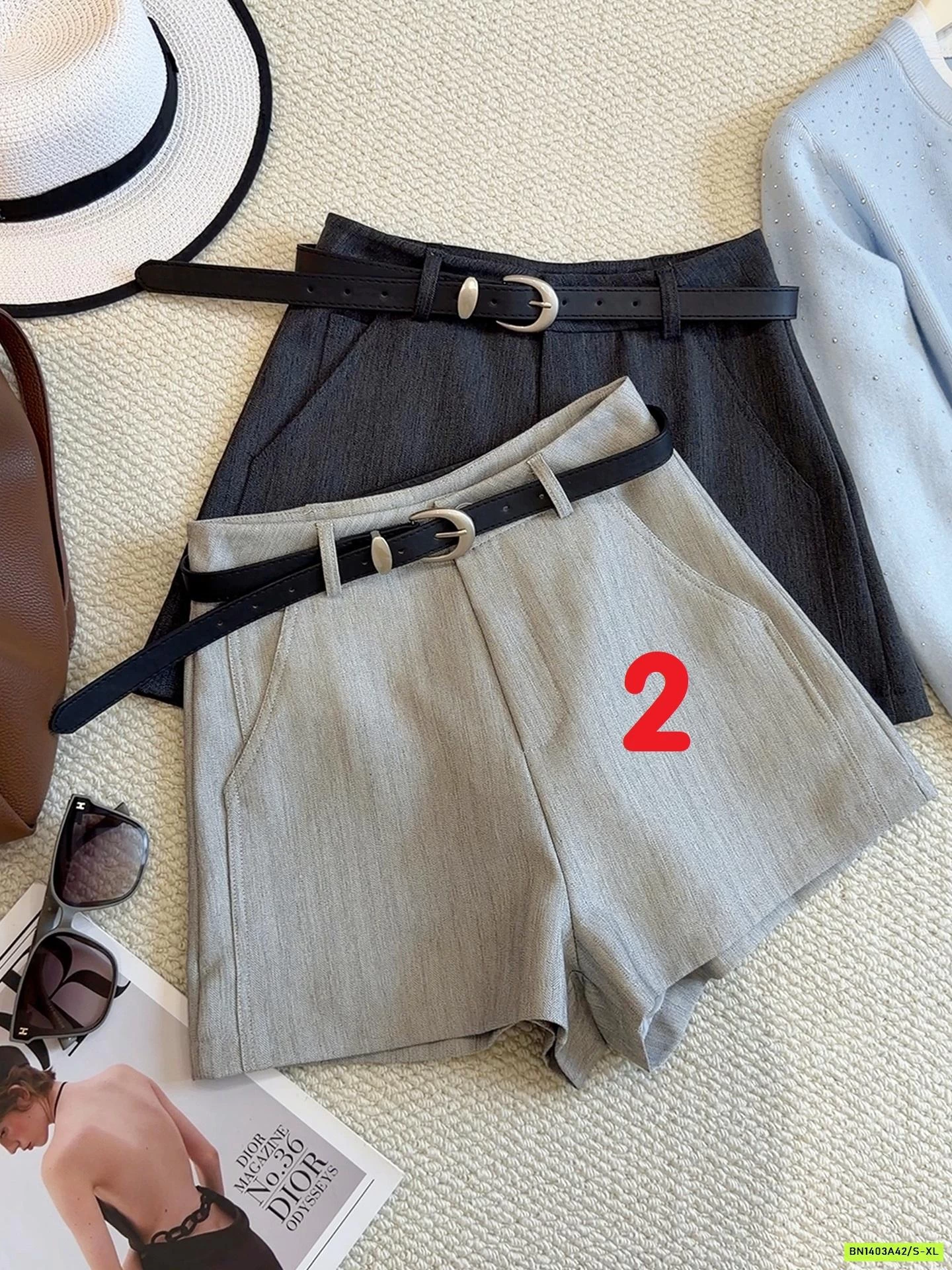 QUẦN SHORT CẠP CAO ANNA