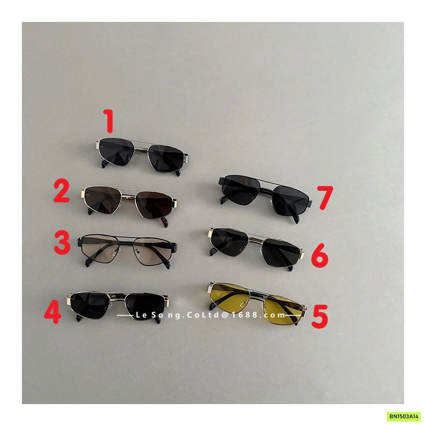 KÍNH RÂM THỜI TRANG CHỐNG TIA UV HÀN QUỐC