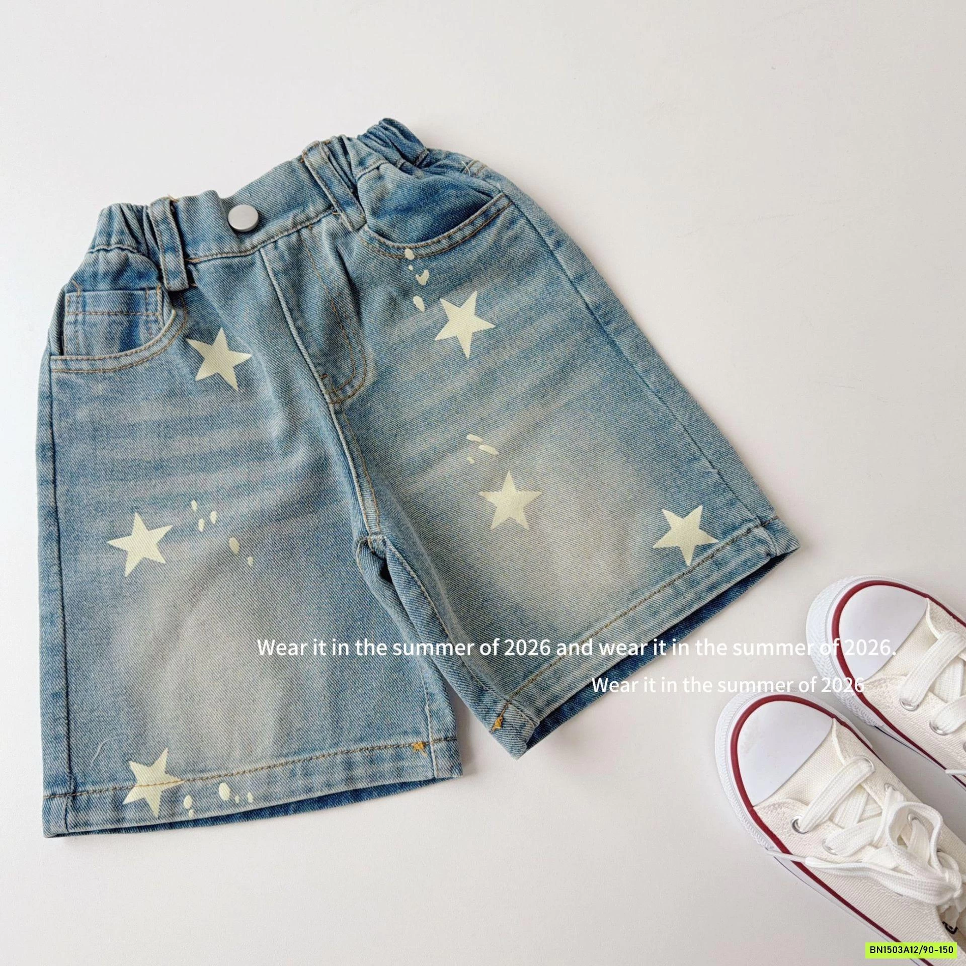 CROPTOP MIX JEANS LỠ T&QKIDS