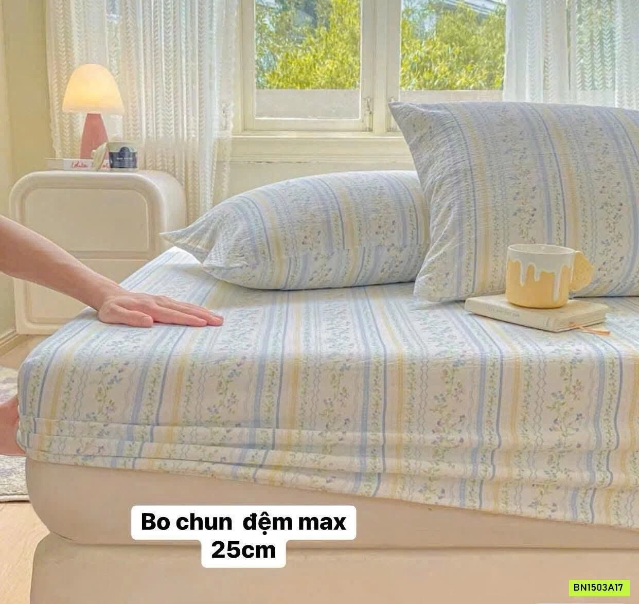 SET GA + GỐI COTTON