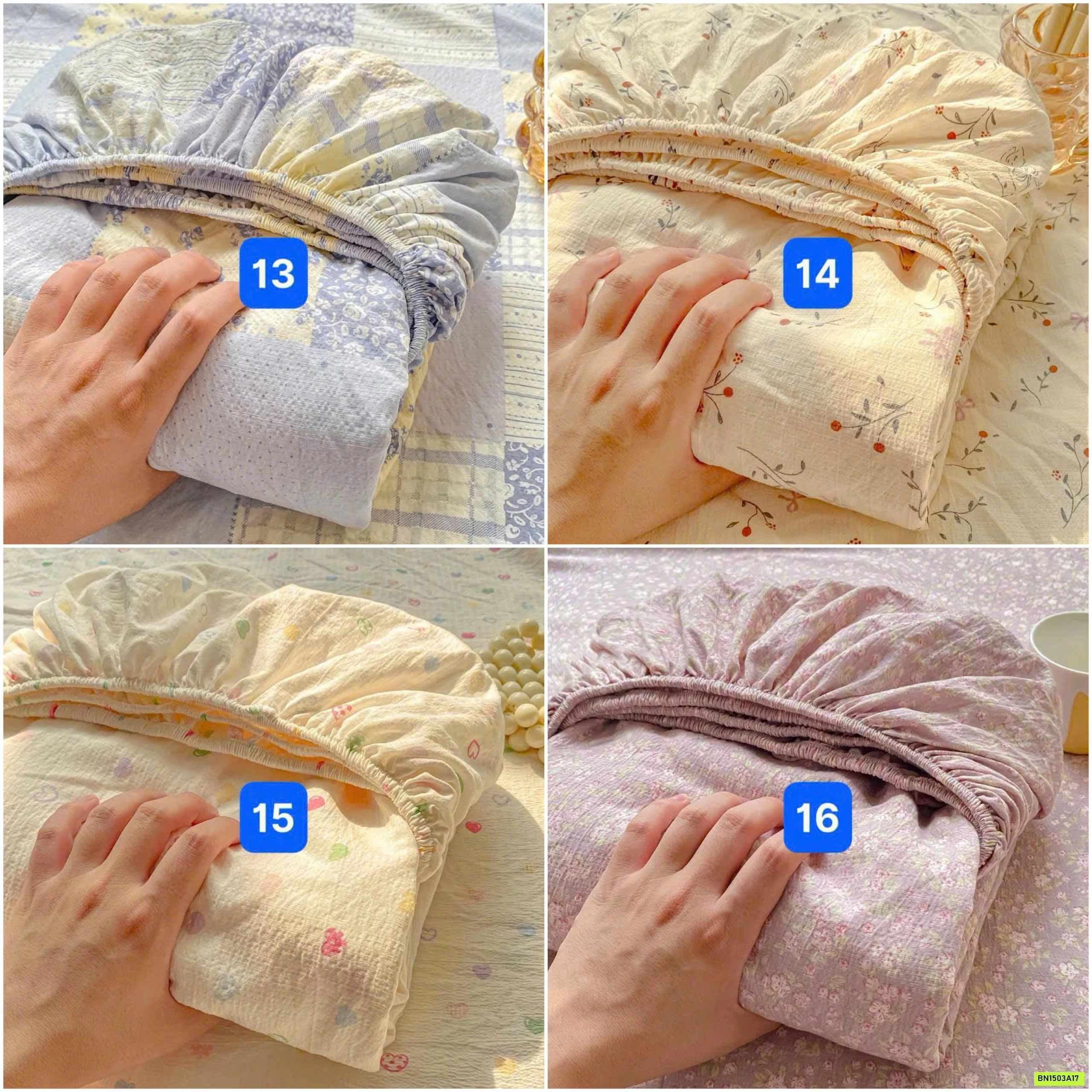 SET GA + GỐI COTTON