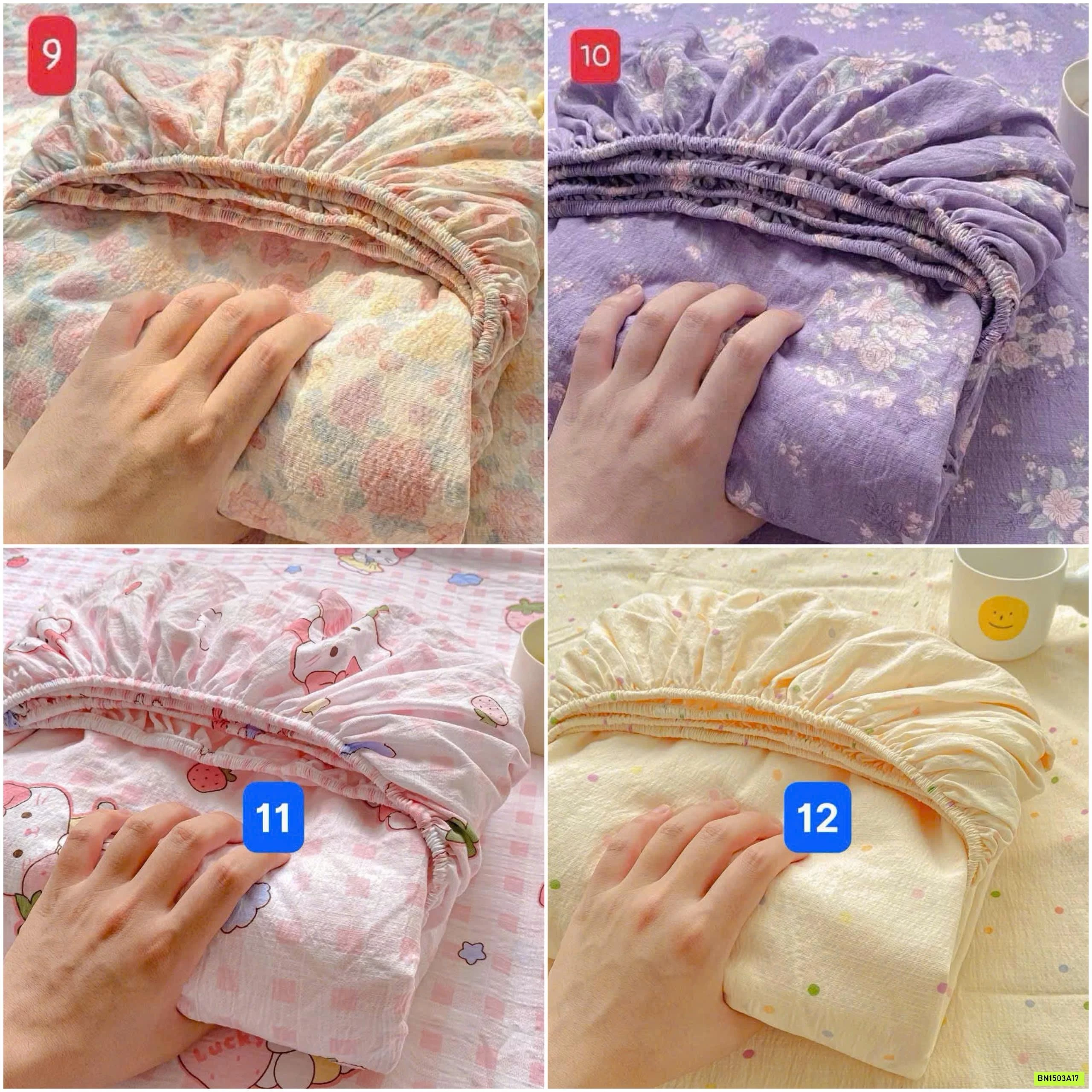 SET GA + GỐI COTTON