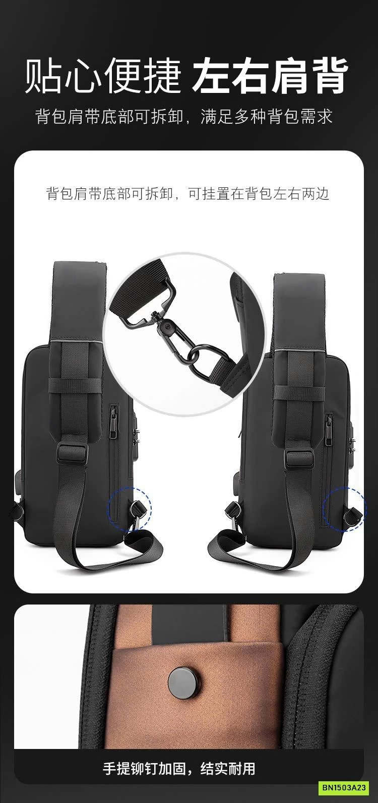 TÚI ĐEO CHÉO NAM THỜI TRANG