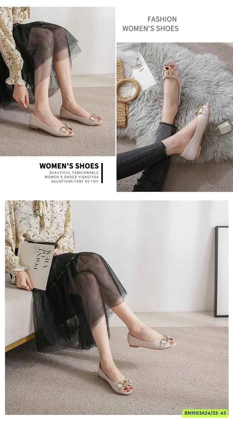 GIÀY BỆT HỞ MŨI