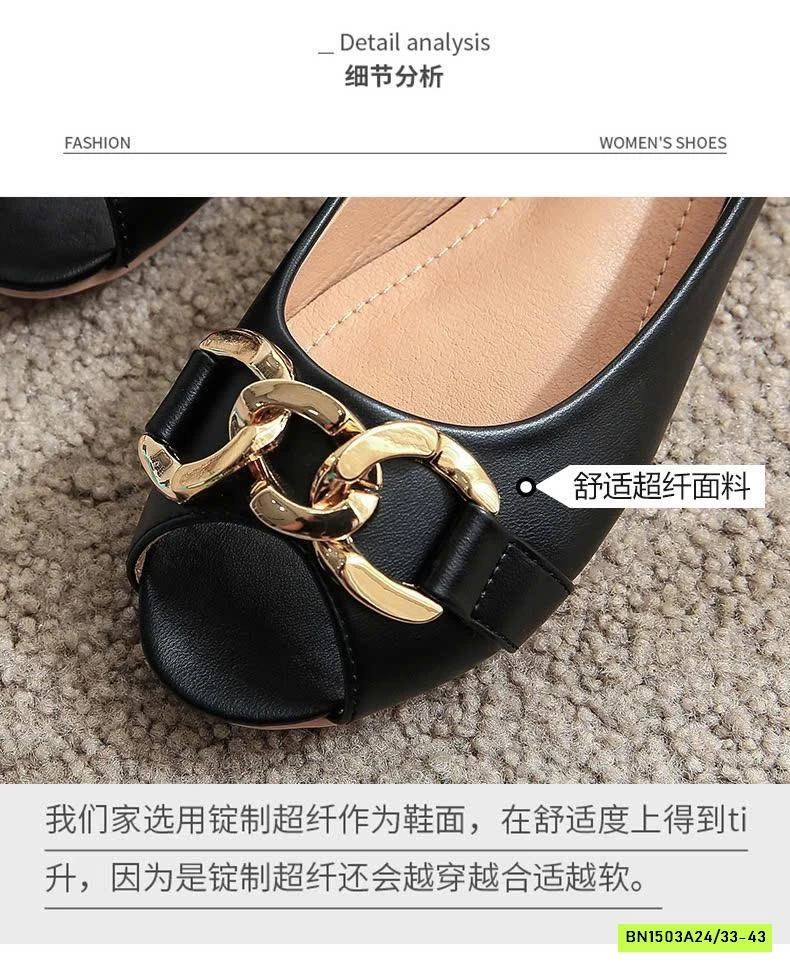 GIÀY BỆT HỞ MŨI