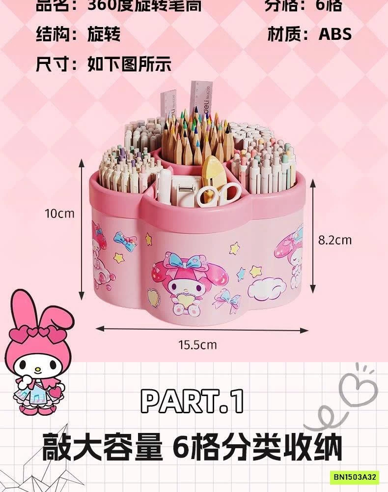 ỐNG ĐỰNG BÚT XOAY 360 ĐỘ