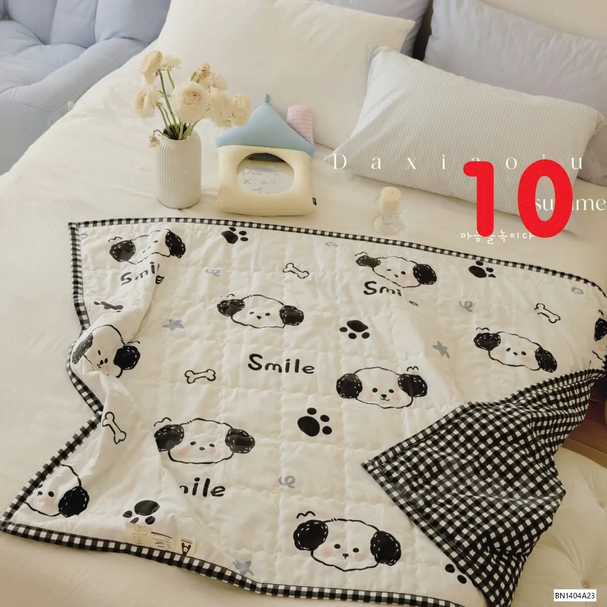 CHĂN ĐẬU NÀNH HOẠ TIẾT VINTAGE