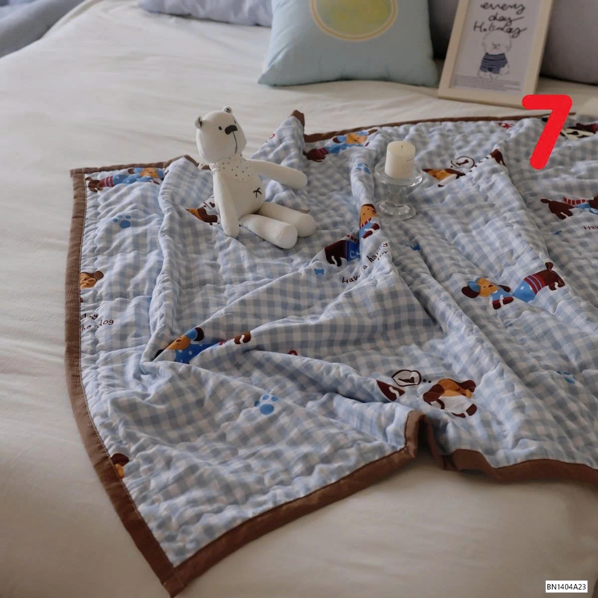 CHĂN ĐẬU NÀNH HOẠ TIẾT VINTAGE