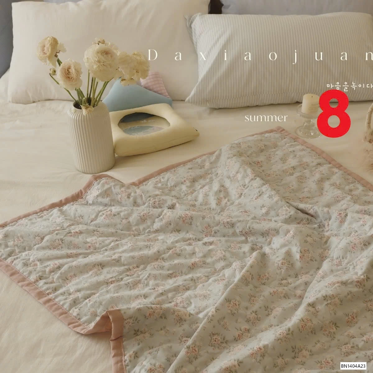 CHĂN ĐẬU NÀNH HOẠ TIẾT VINTAGE