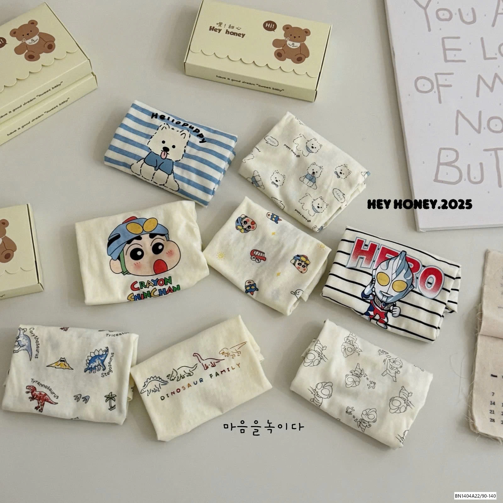 SÉT 2 ÁO COTTON GIẤY HONEY